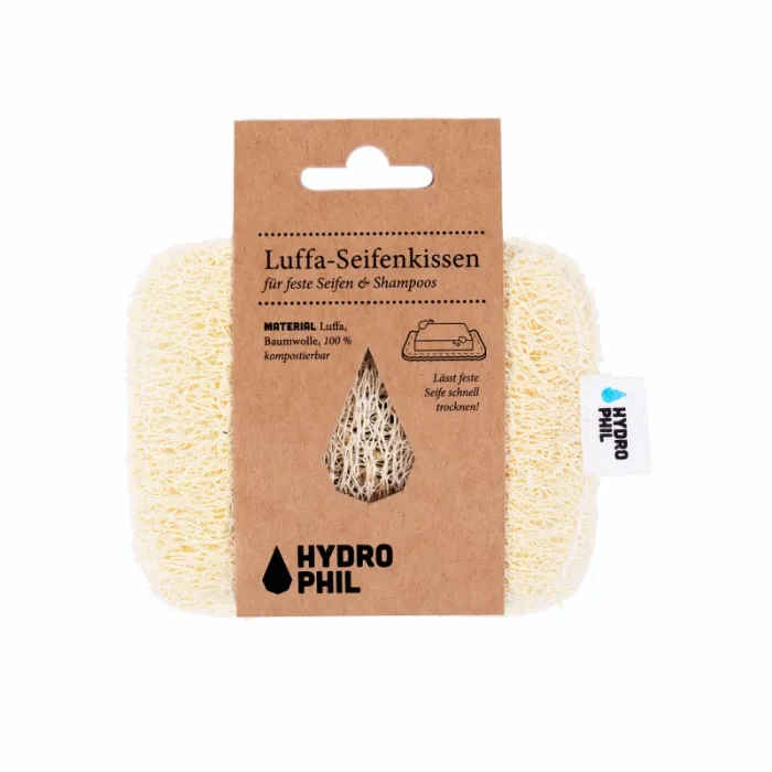 Plastikfreies Luffa Seifenkissen